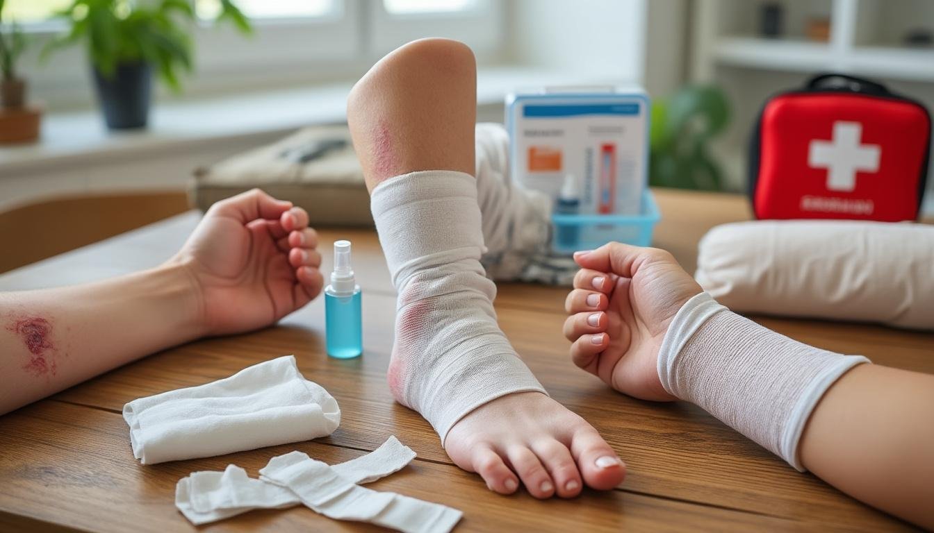 Quelles sont les 5 blessures courantes et comment les traiter ? 2 découvrez les 5 blessures courantes les plus fréquentes et apprenez les techniques de traitement efficaces pour soigner rapidement et en toute sécurité. protégez votre santé avec des conseils pratiques et des remèdes adaptés.